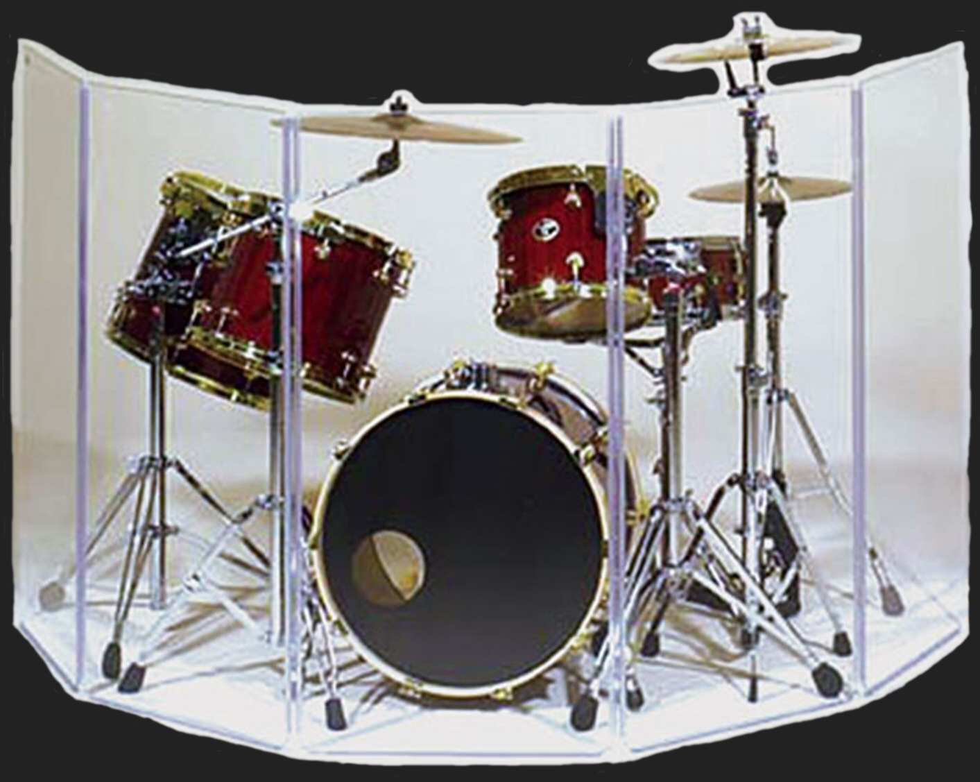 Clearsonic drumscherm A4-6